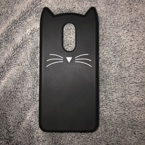 LG K20 Plus Cat Ear Phone Case
